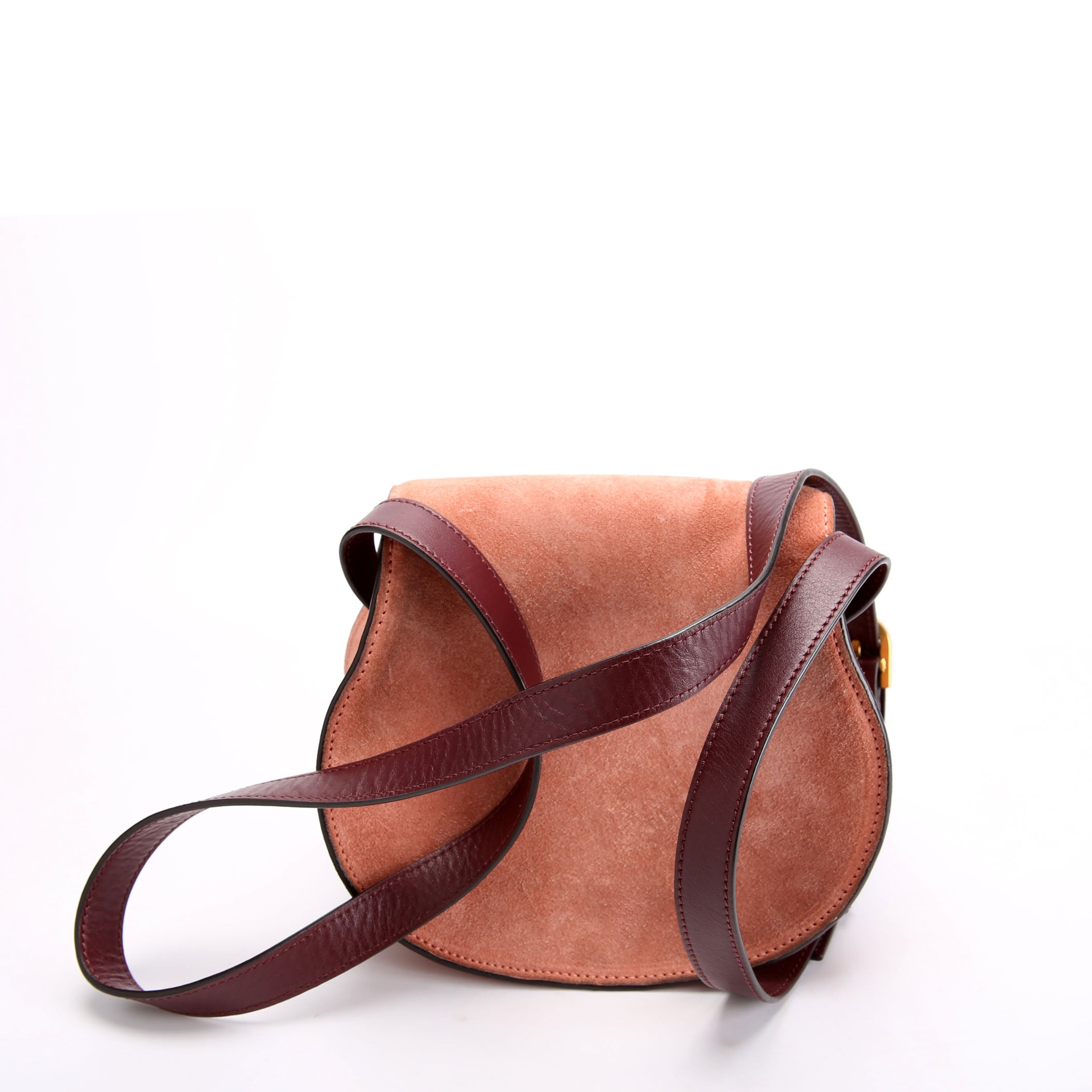 Marcie Saddle Bag Crossbody Small Salmon