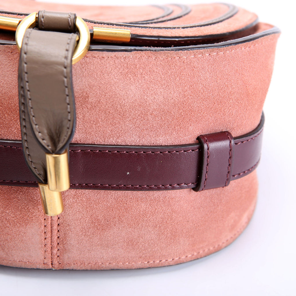 Marcie Saddle Bag Crossbody Small Salmon