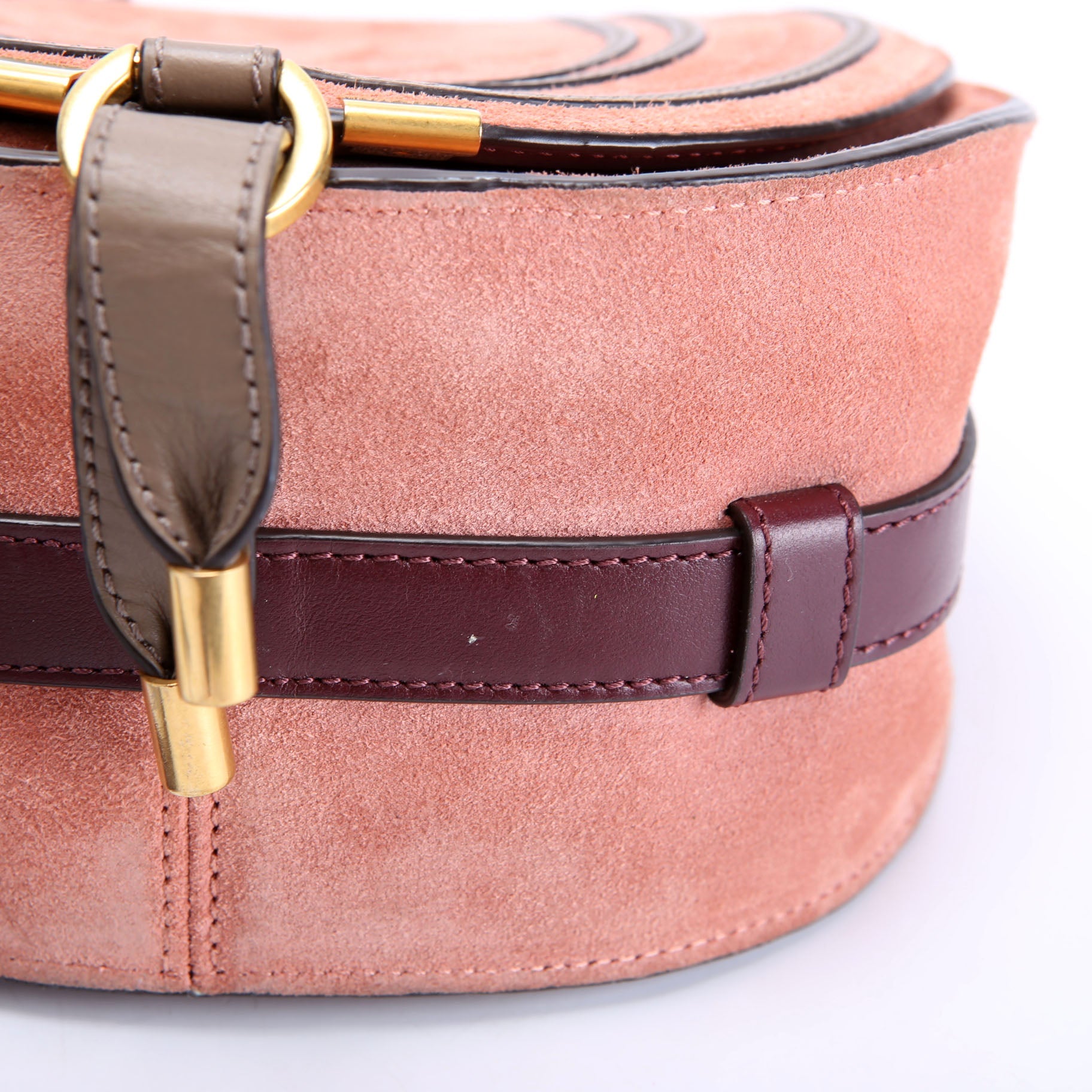 Marcie Saddle Bag Crossbody Small Salmon