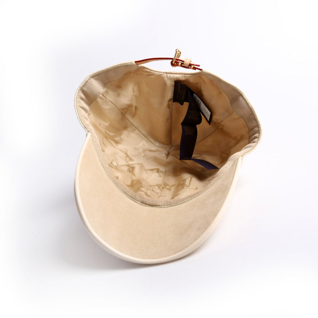 LV First Cap Hat Size Medium Beige