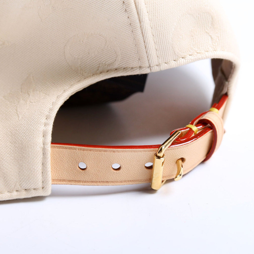 LV First Cap Hat Size Medium Beige