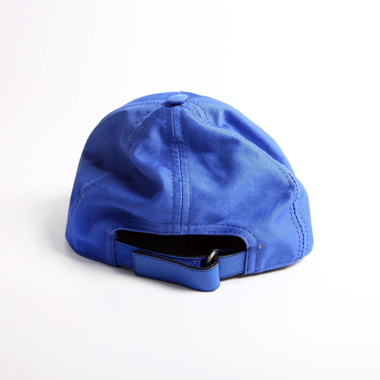Gucci 673081 100 Baseball Cap Hat Size Small Blue/White
