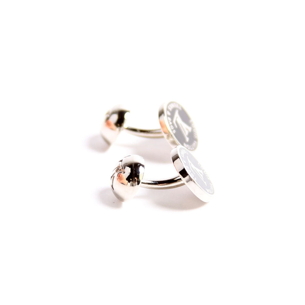 LV Cufflinks With Case Damier Graphite
