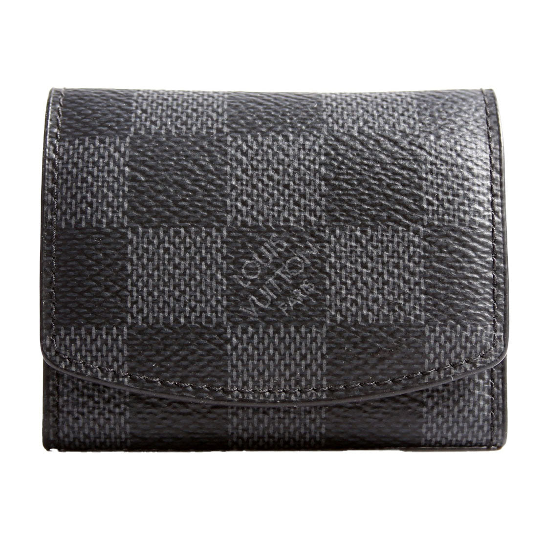 LV Cufflinks With Case Damier Graphite