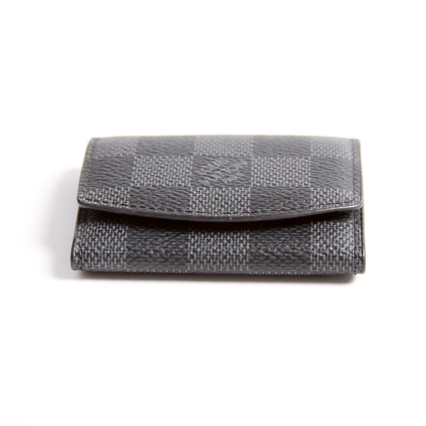 LV Cufflinks With Case Damier Graphite