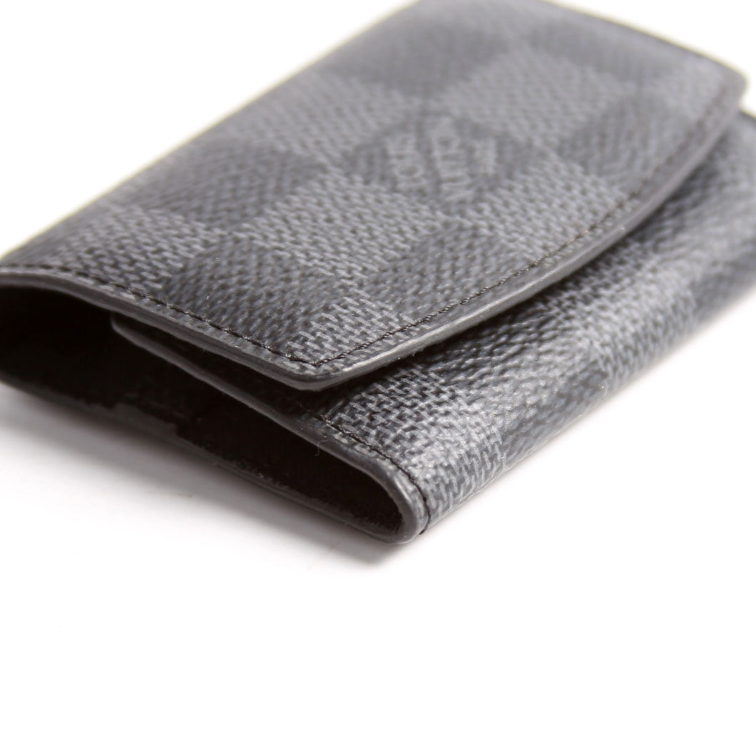 LV Cufflinks With Case Damier Graphite