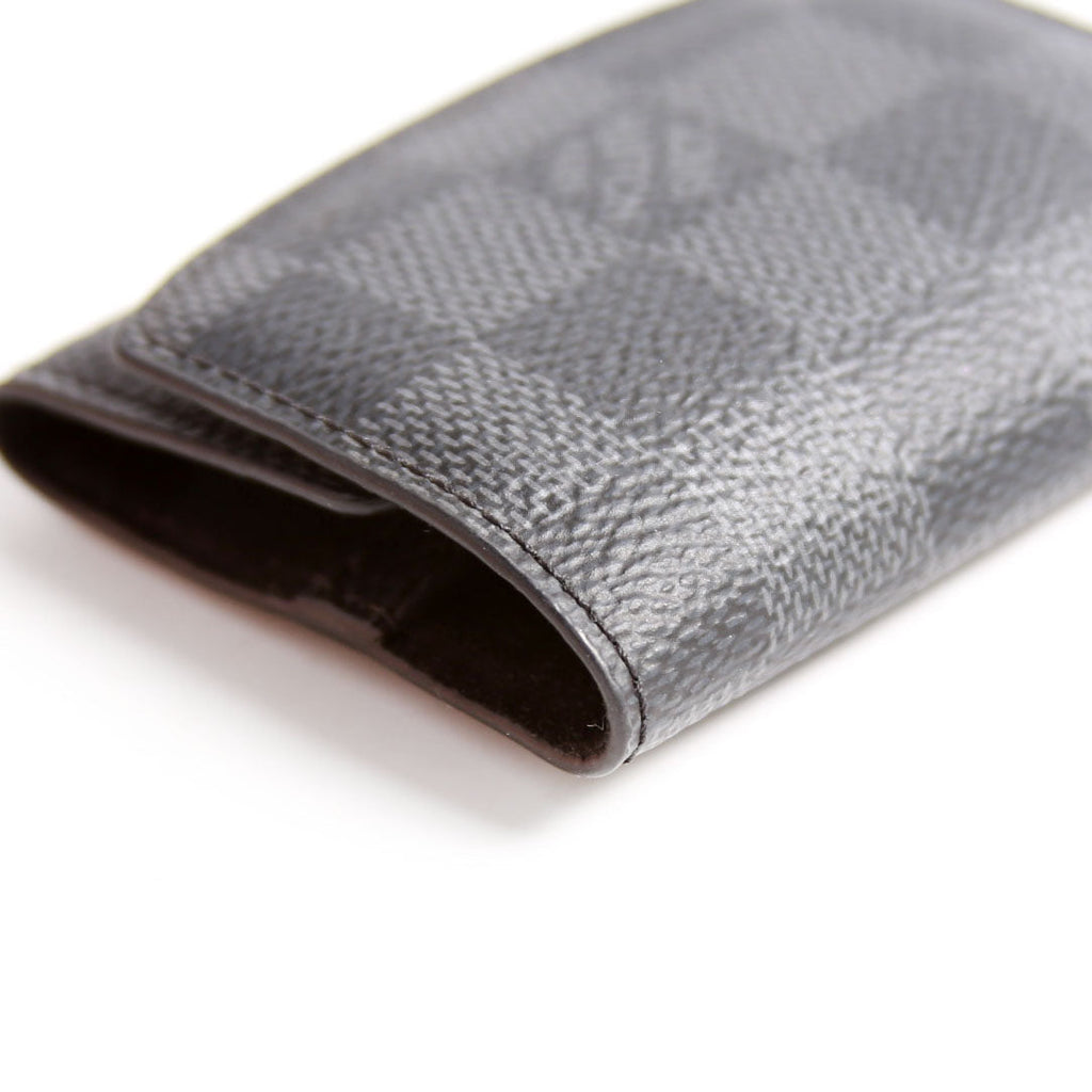 LV Cufflinks With Case Damier Graphite