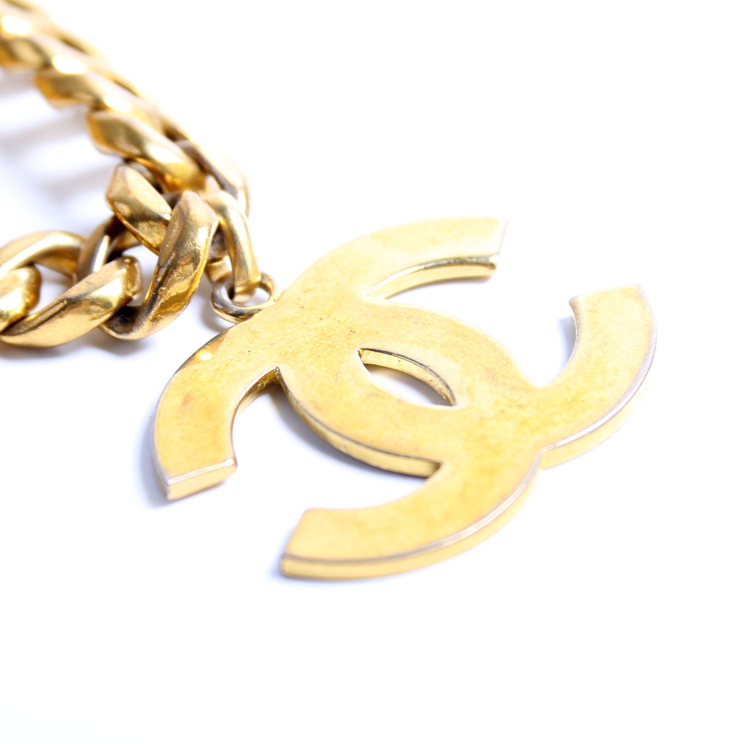 CC Cuban Link Chain Vintage Belt Gold