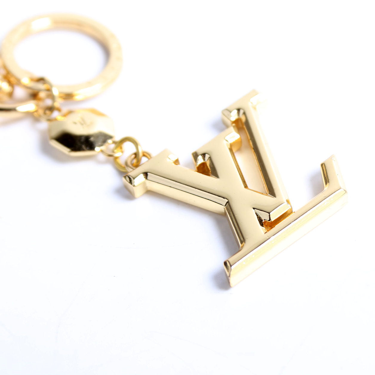 Facettes Bag Charm Gold