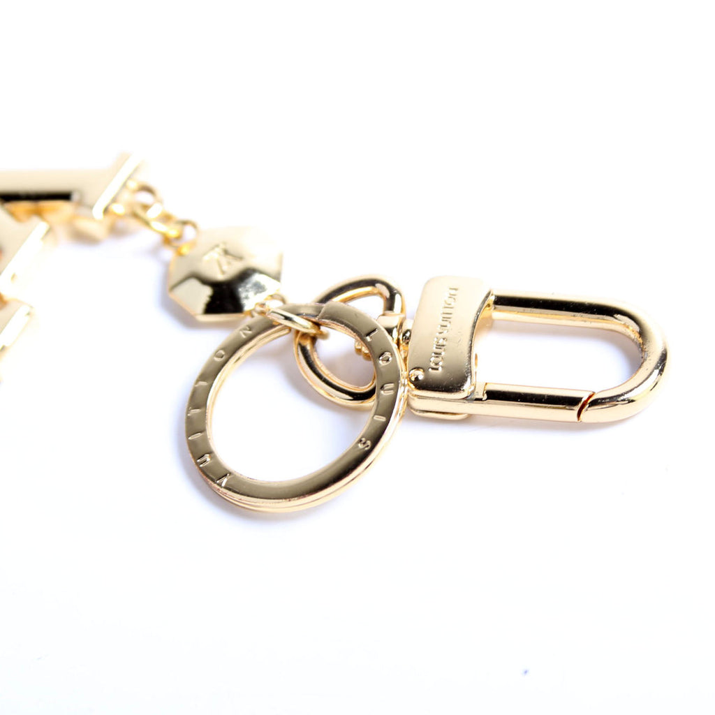 Facettes Bag Charm Gold