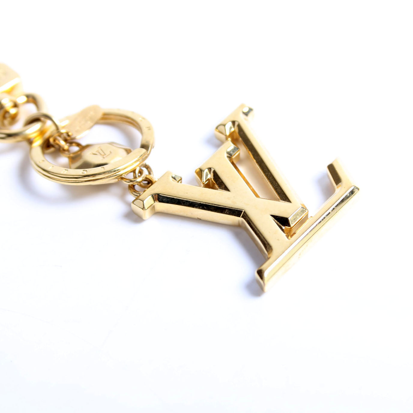 Facettes Bag Charm Gold