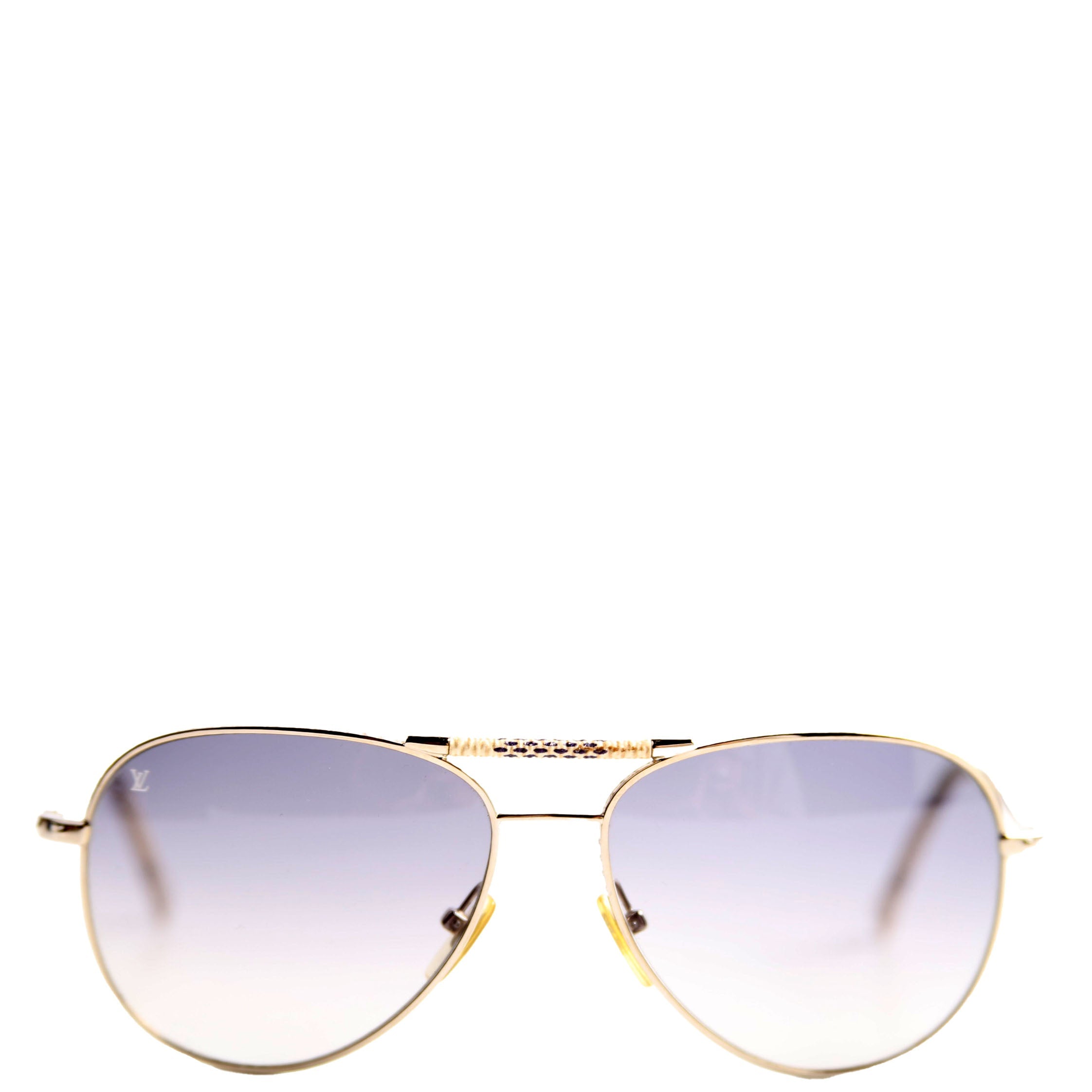 Z0203U Conspiration Pilote Aviator Damier Azur Sunglasses