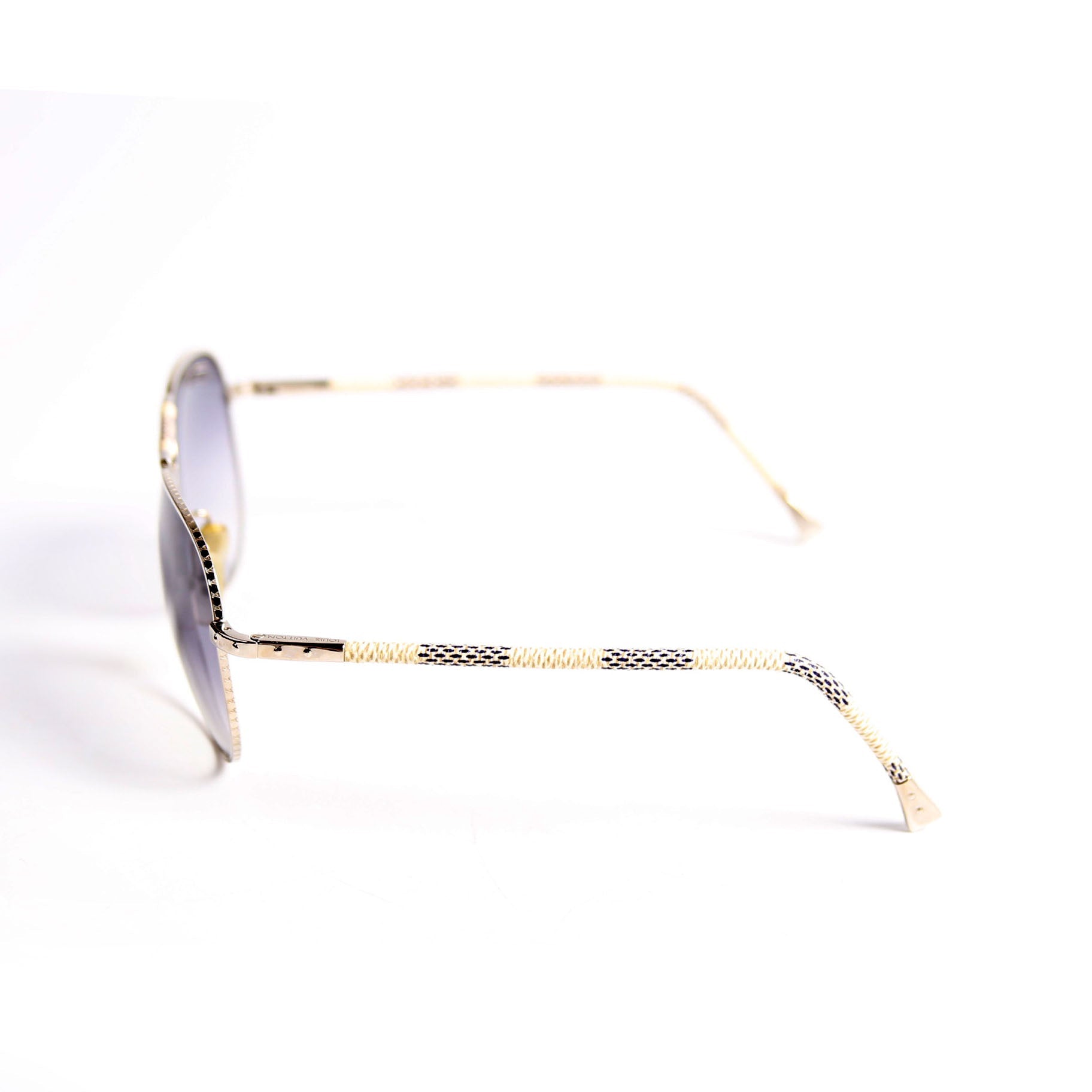 Z0203U Conspiration Pilote Aviator Damier Azur Sunglasses