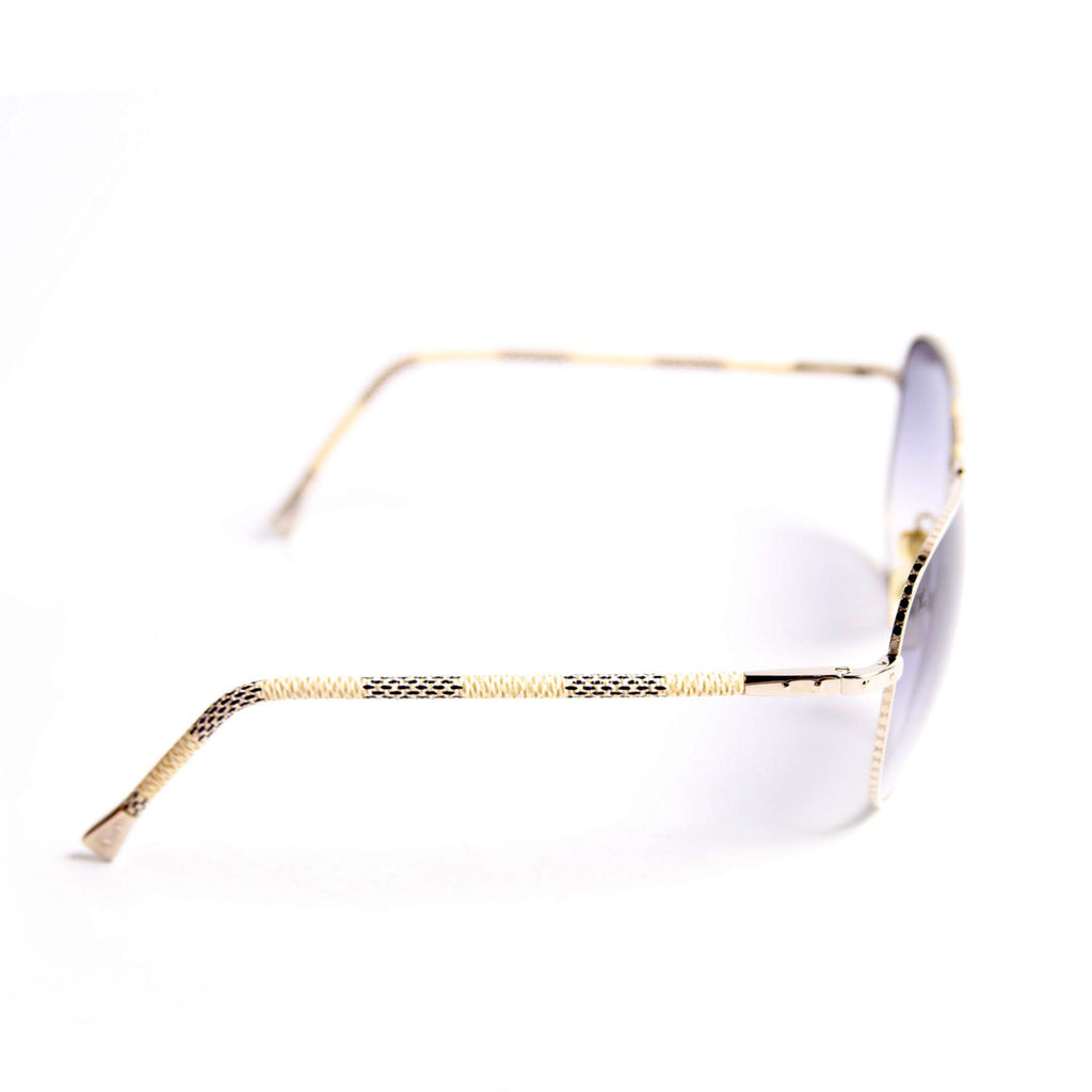 Z0203U Conspiration Pilote Aviator Damier Azur Sunglasses