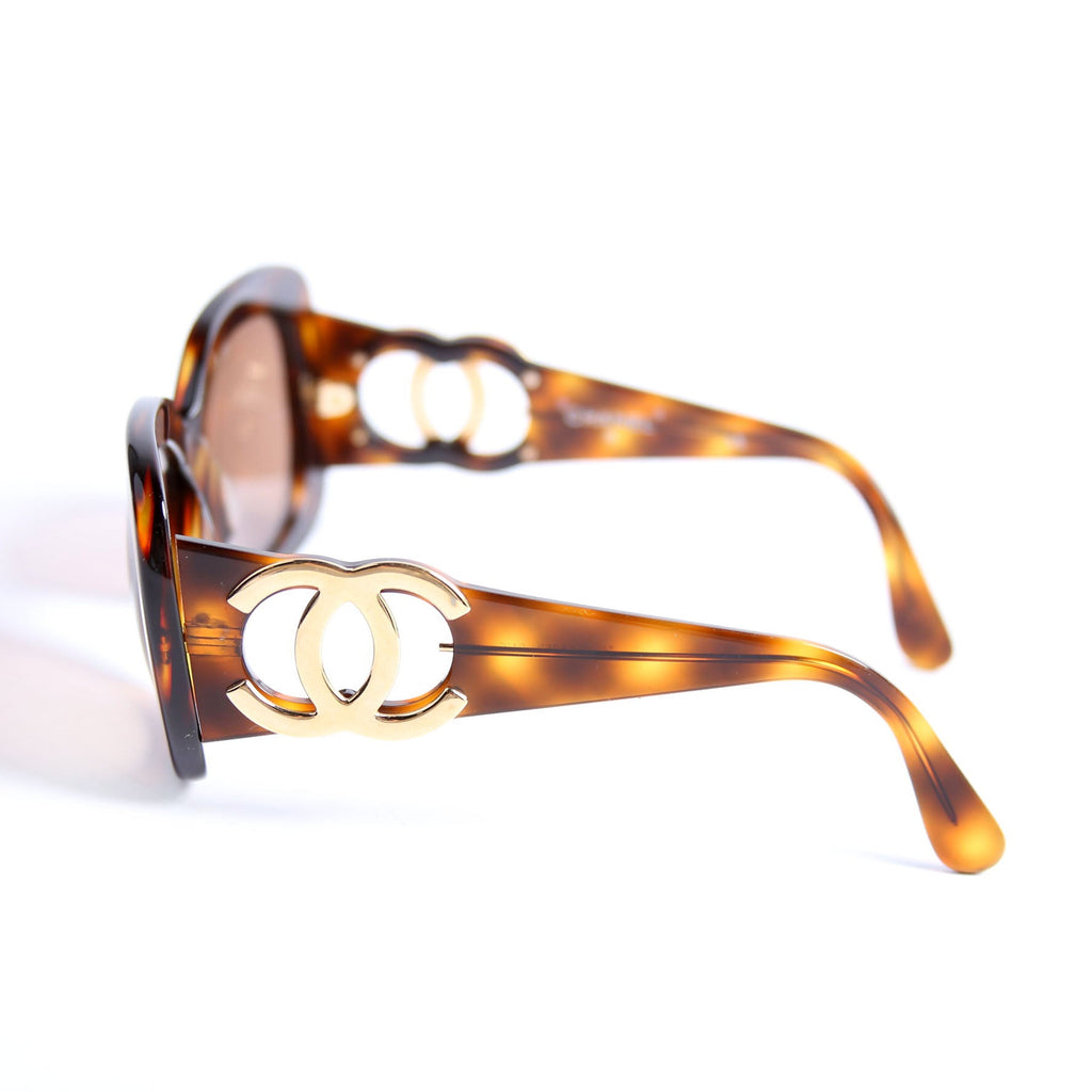 05253 CC Oversized Sunglasses Brown