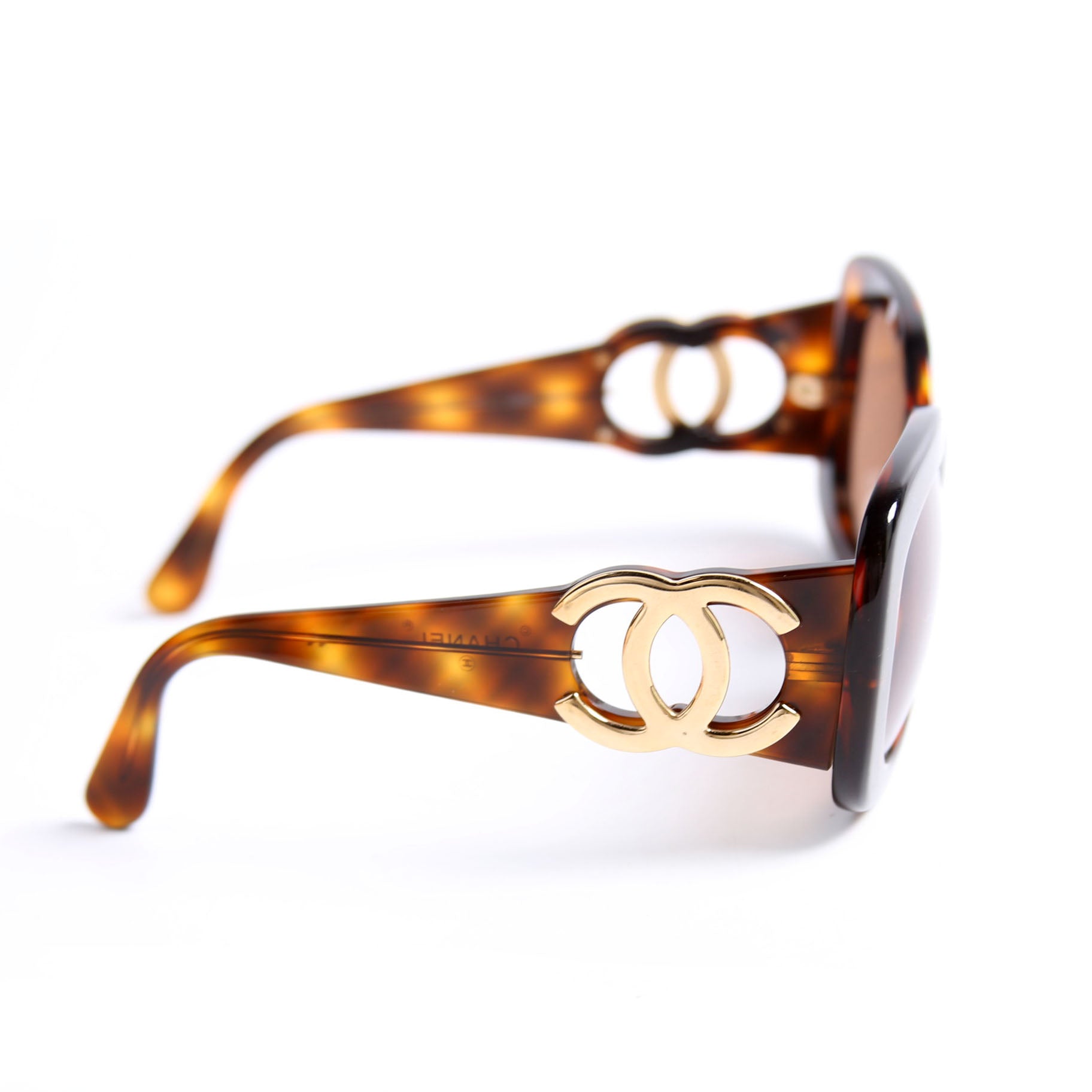 05253 CC Oversized Sunglasses Brown
