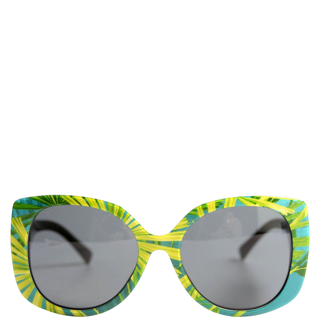 MOD 4387 Palm Tree Print Sunglasses Green
