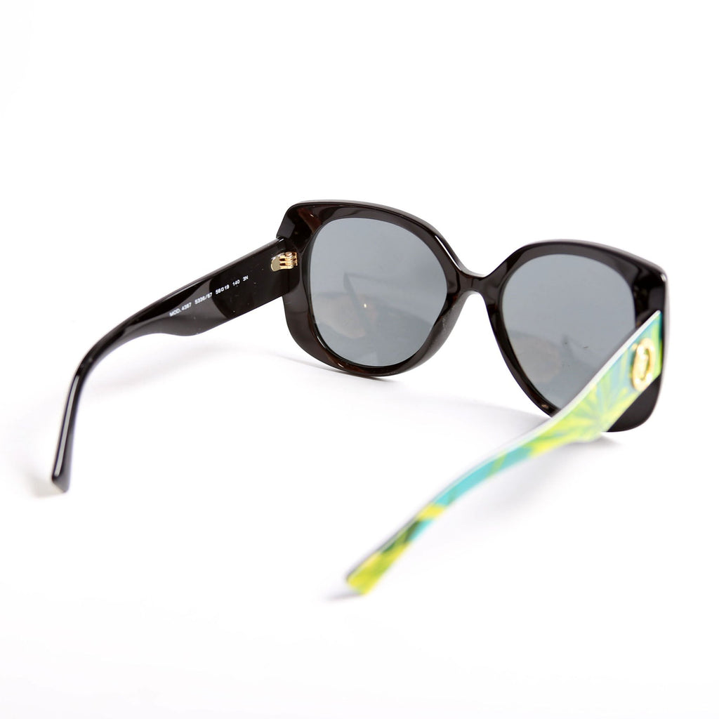 MOD 4387 Palm Tree Print Sunglasses Green