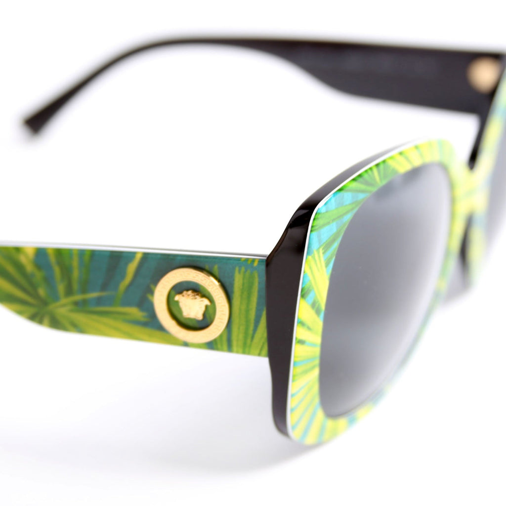 MOD 4387 Palm Tree Print Sunglasses Green