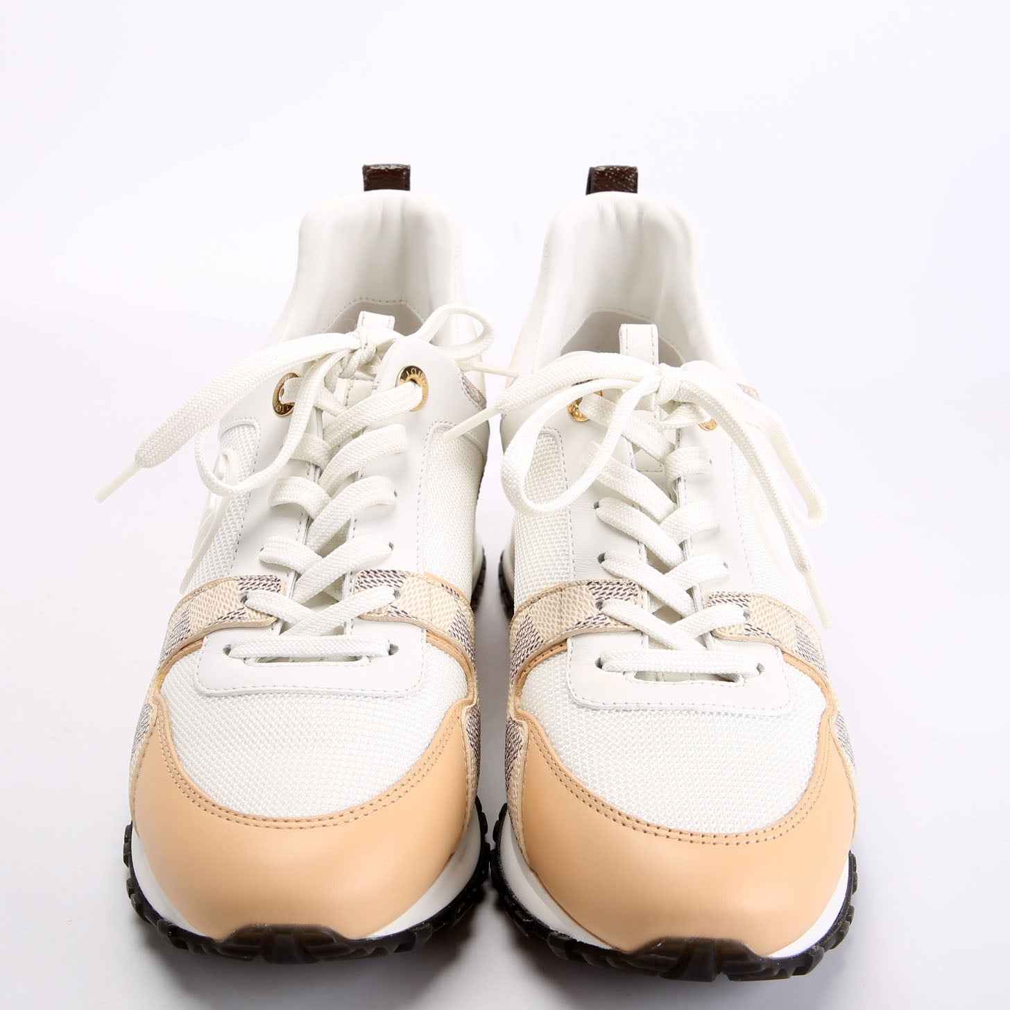 Run Away Sneakers Size 37 White/Tan