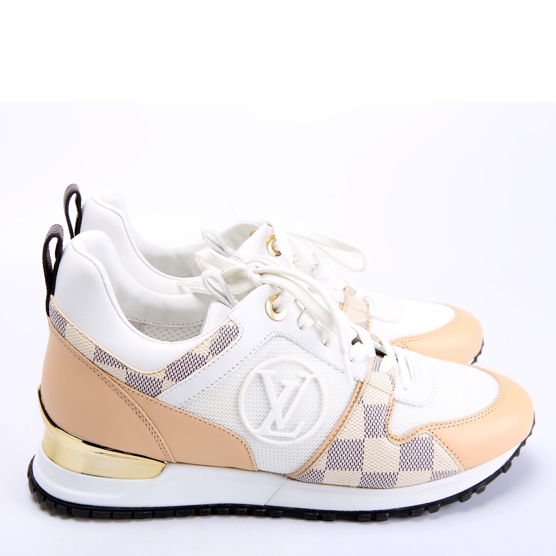 Run Away Sneakers Size 37 White/Tan