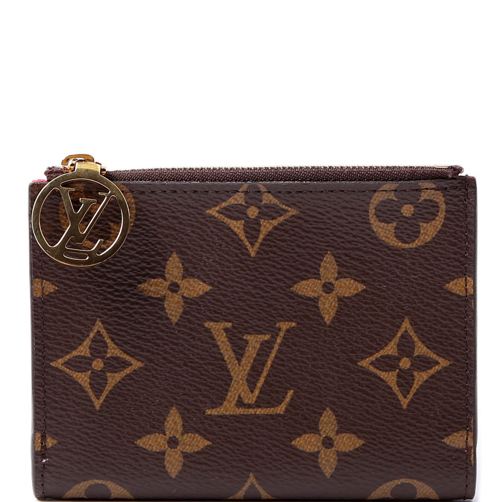 Lisa Wallet Monogram Red