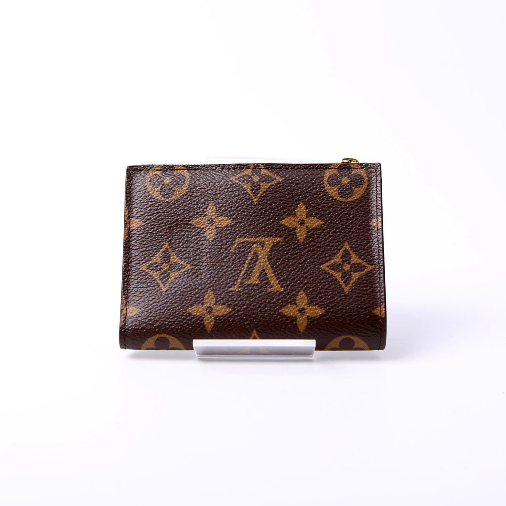 Lisa Wallet Monogram Red