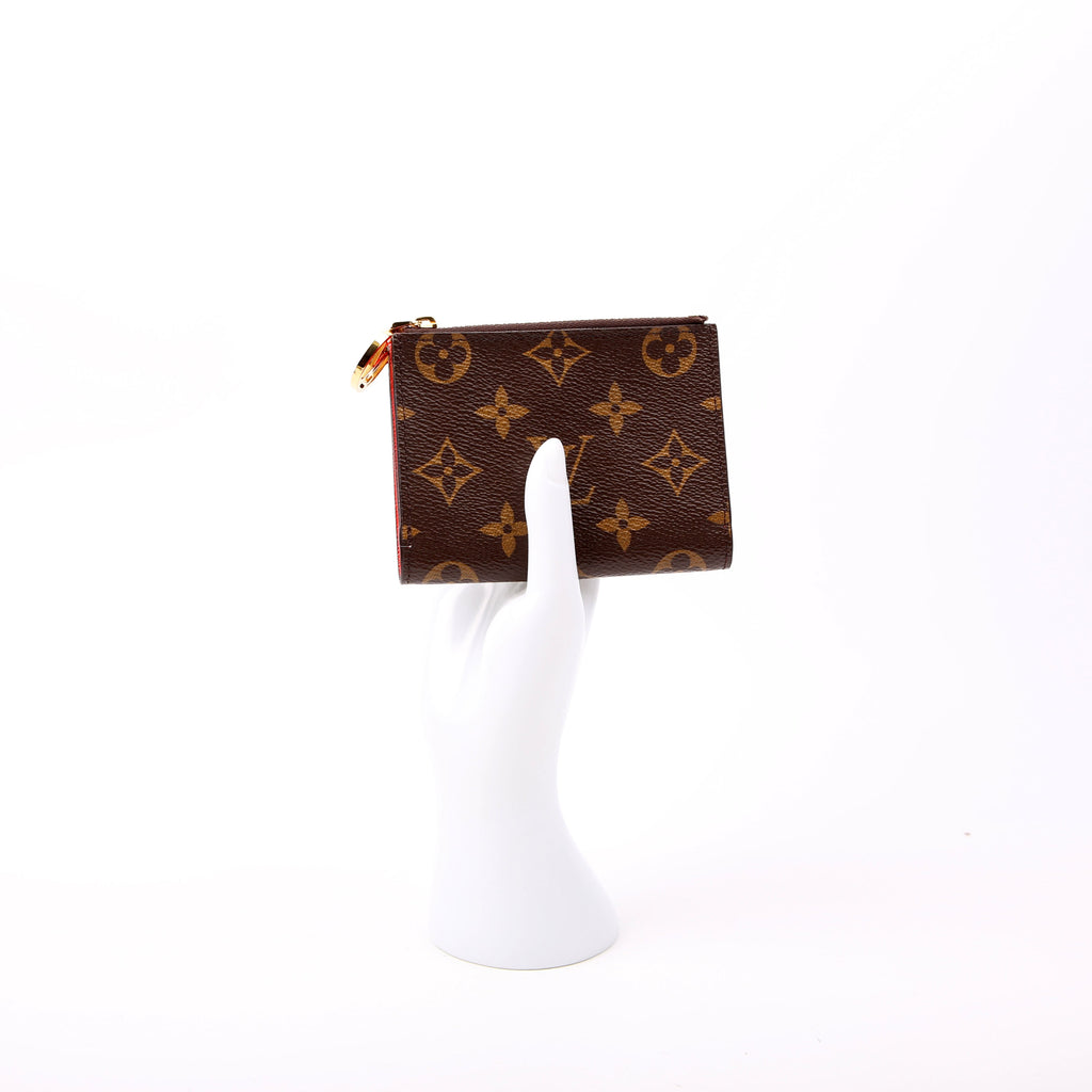 Lisa Wallet Monogram Red