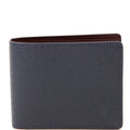 Multiple Wallet Taiga Leather Blue