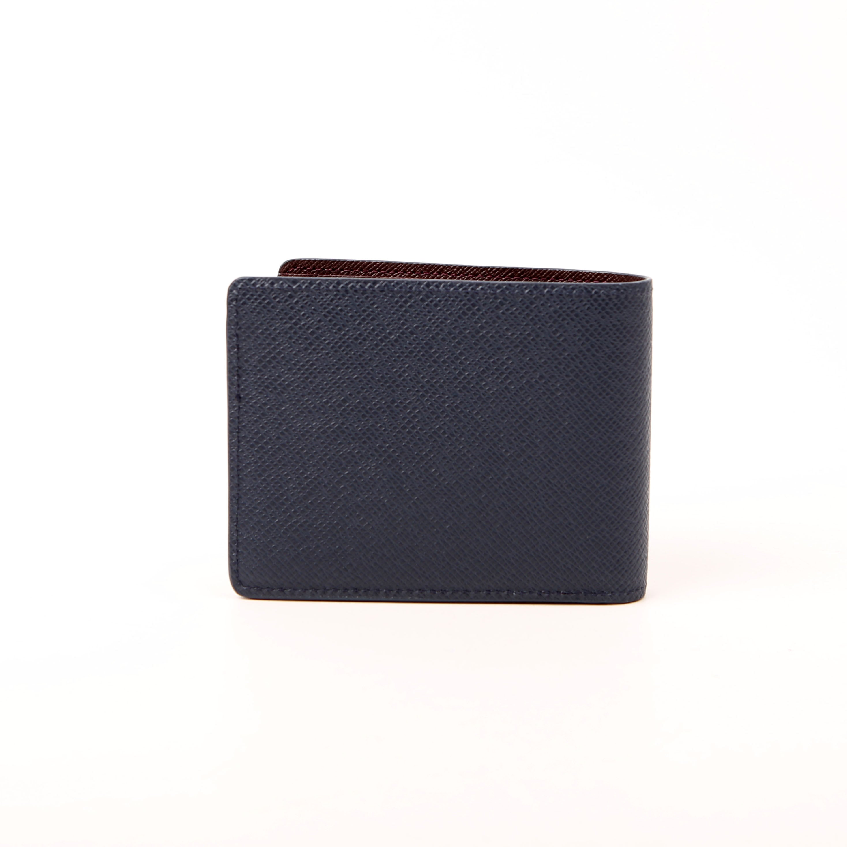 Multiple Wallet Taiga Leather Blue