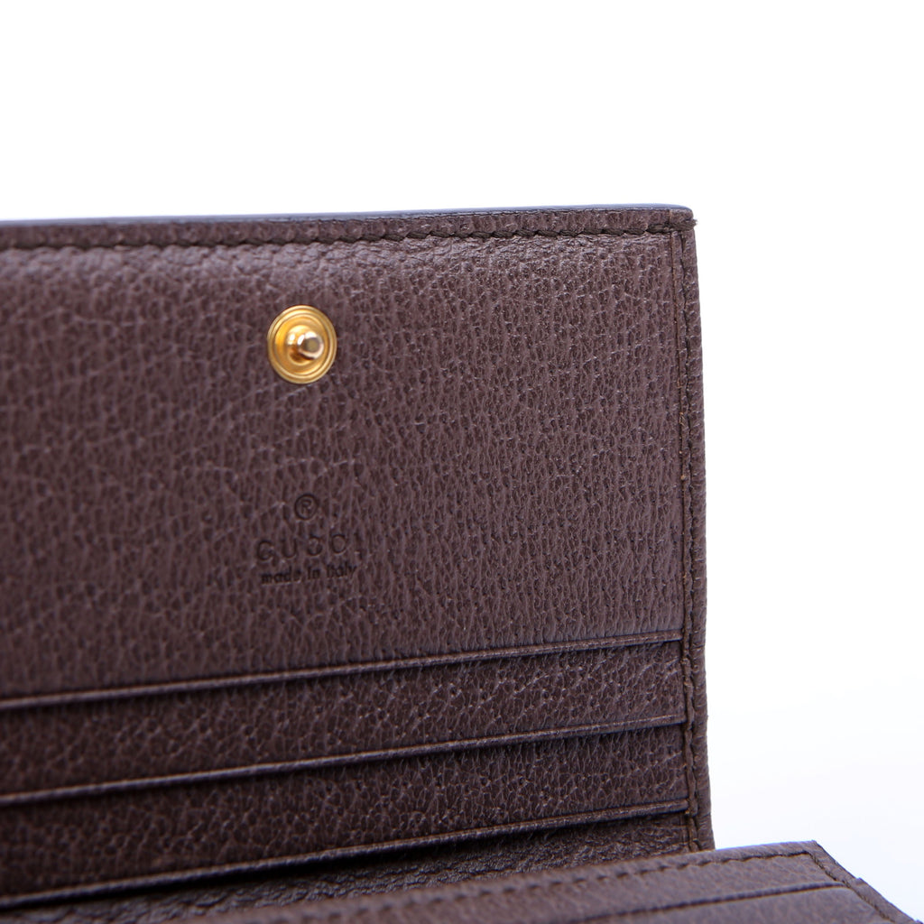 523155 Ophidia GG Card Case Wallet