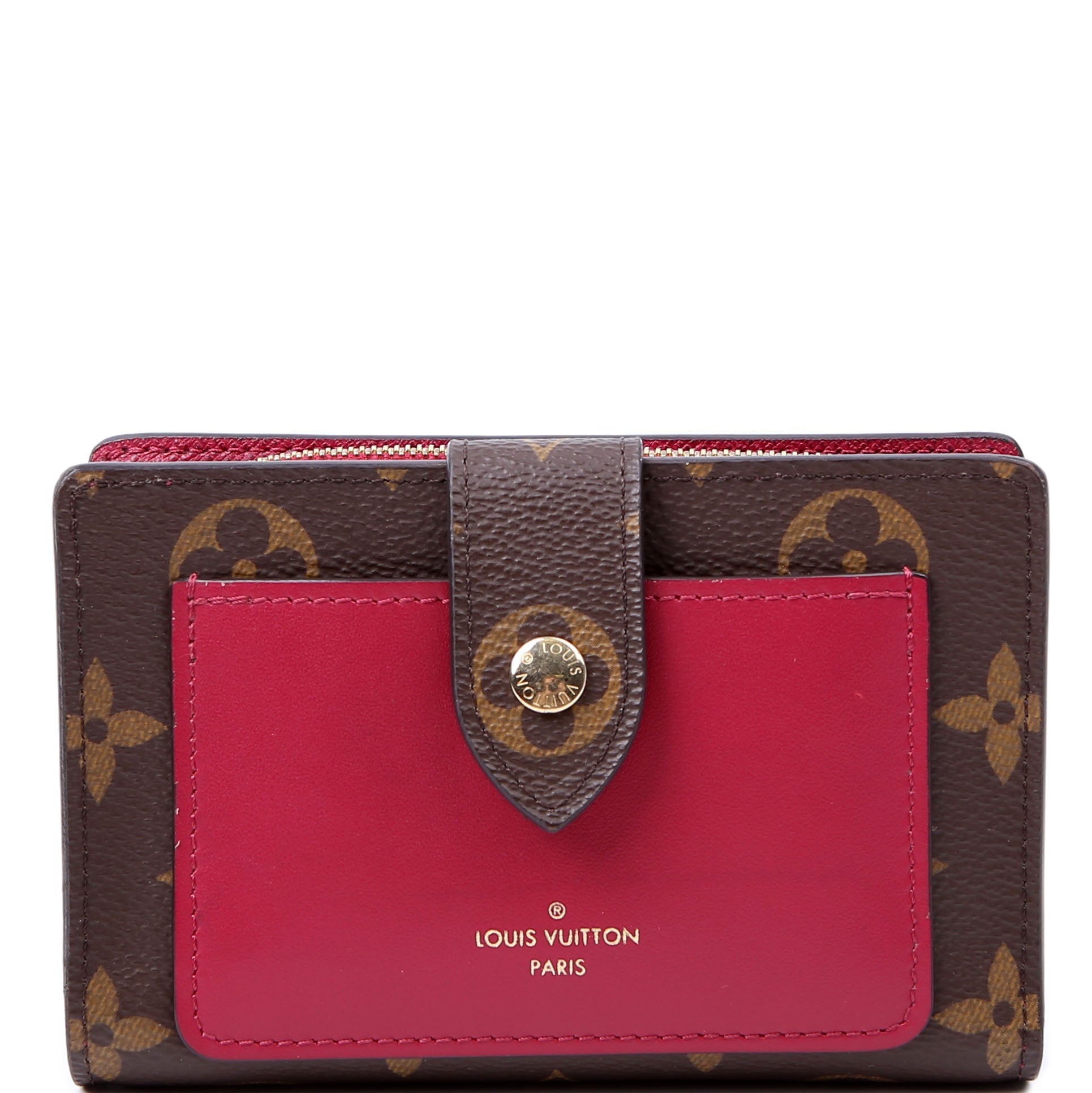 Juliette Wallet Monogram Berry