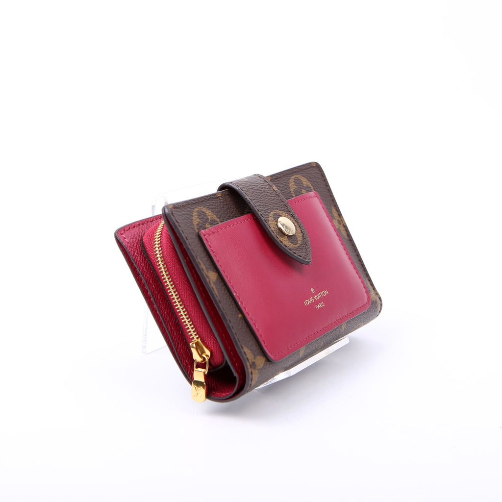 Juliette Wallet Monogram Berry