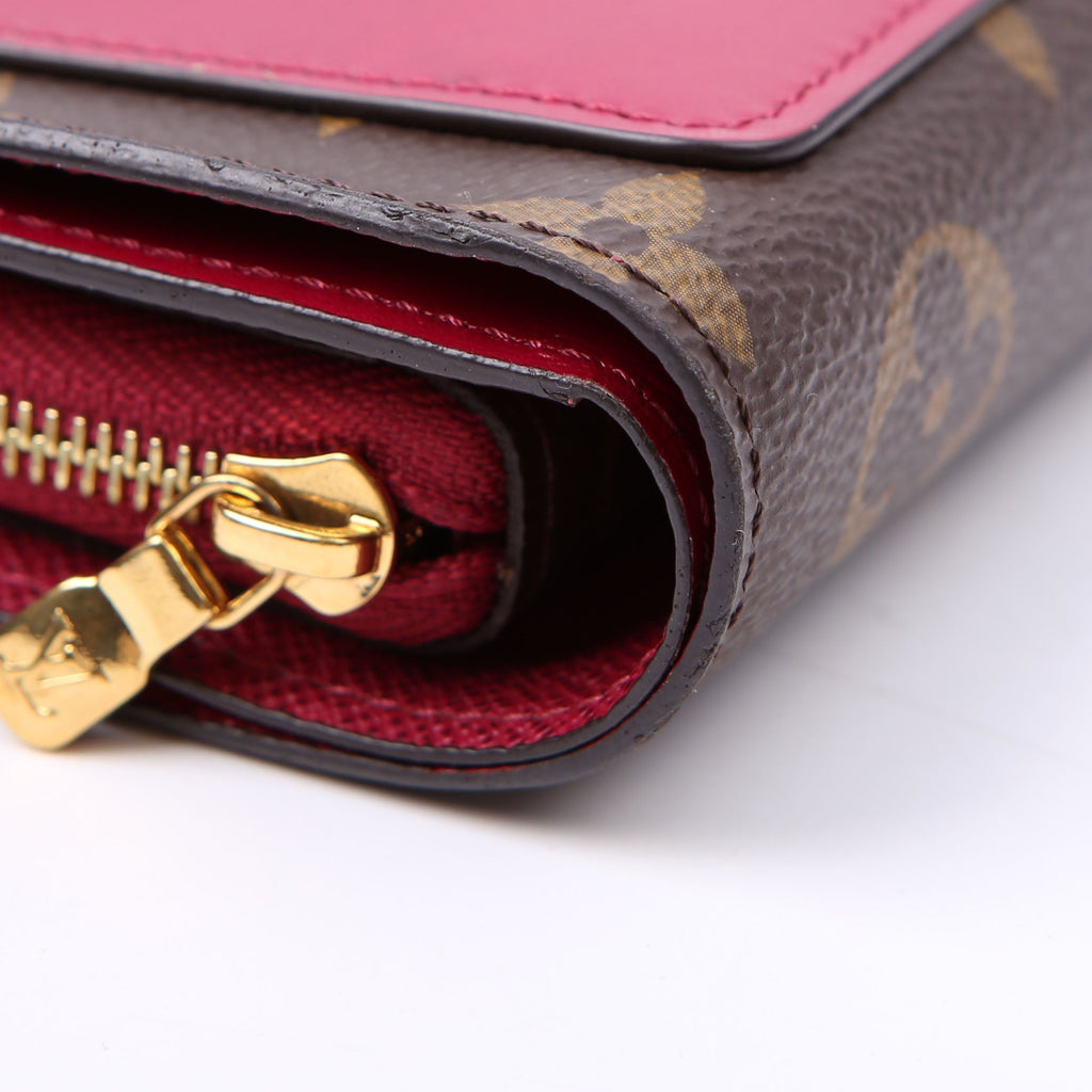 Juliette Wallet Monogram Berry