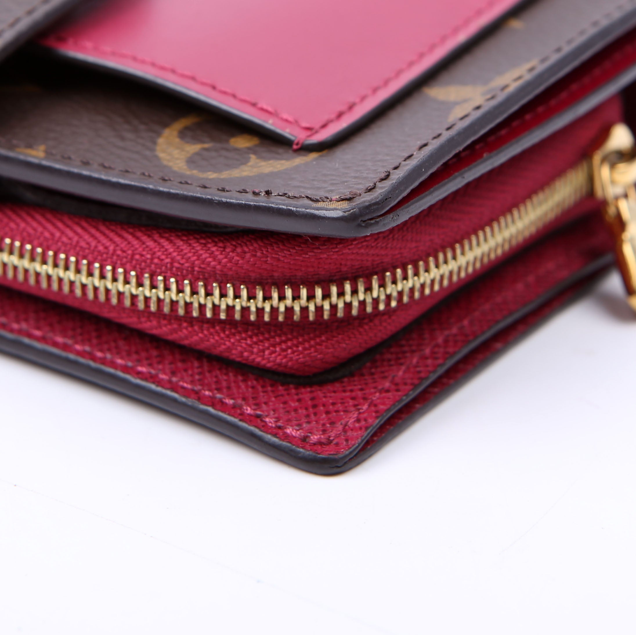 Juliette Wallet Monogram Berry