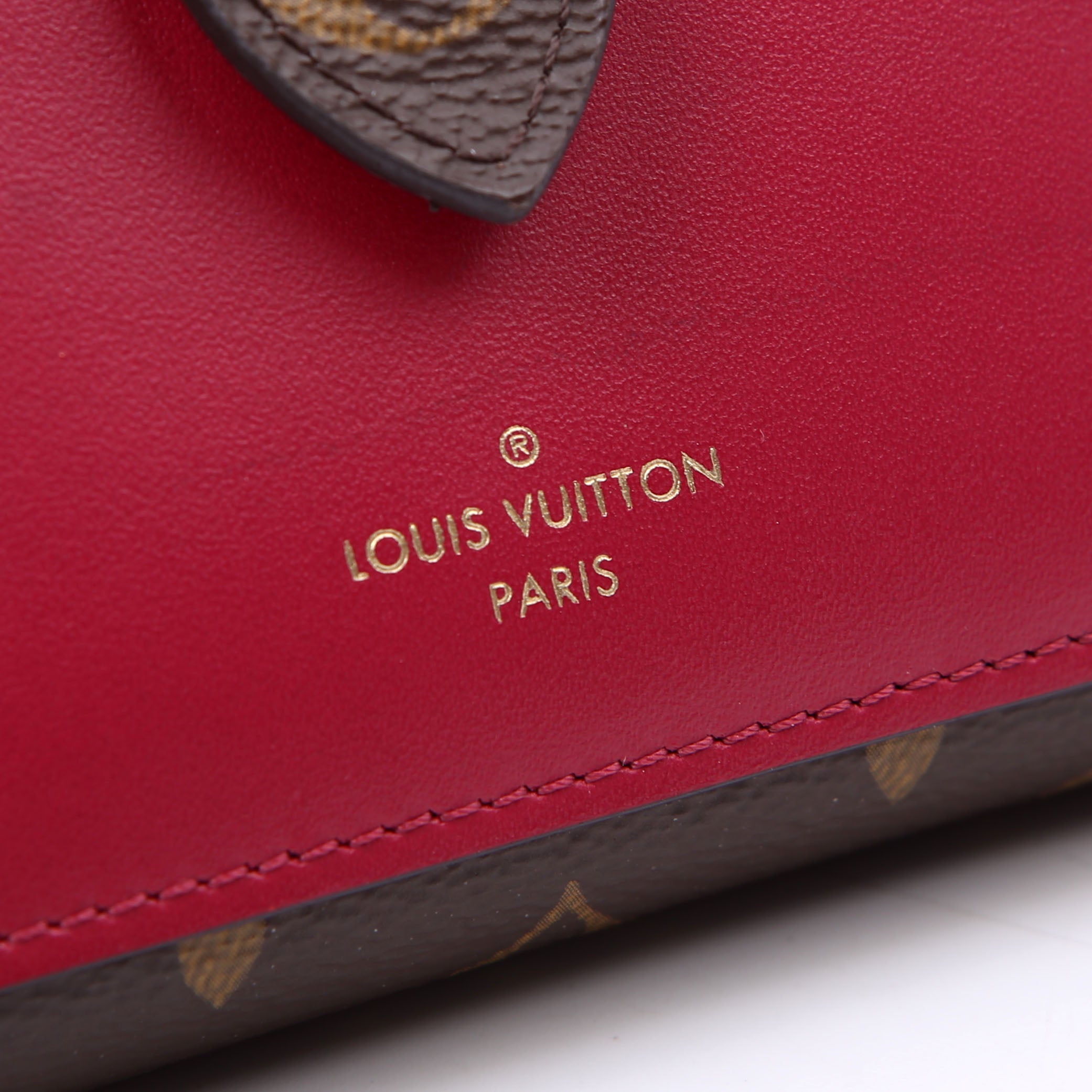Juliette Wallet Monogram Berry