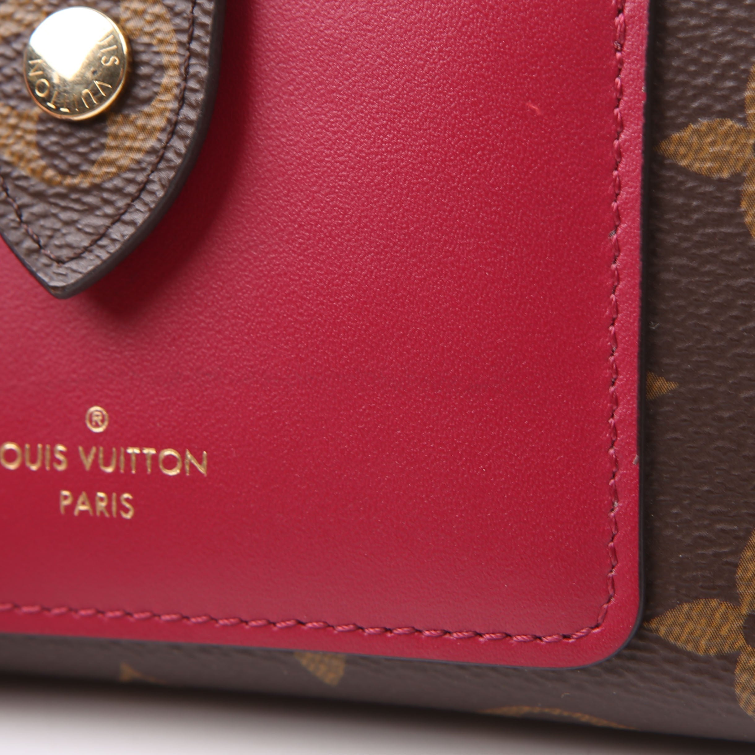 Juliette Wallet Monogram Berry