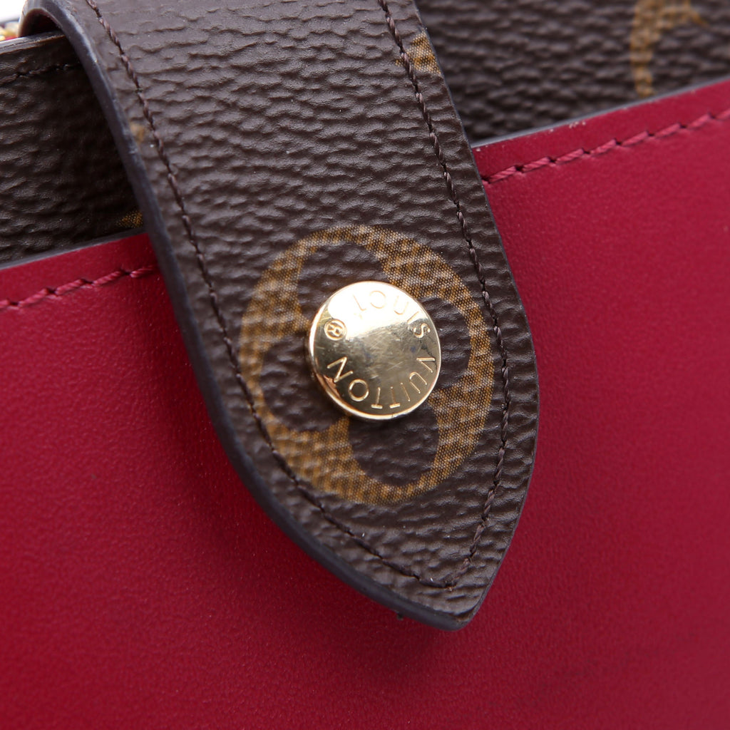 Juliette Wallet Monogram Berry