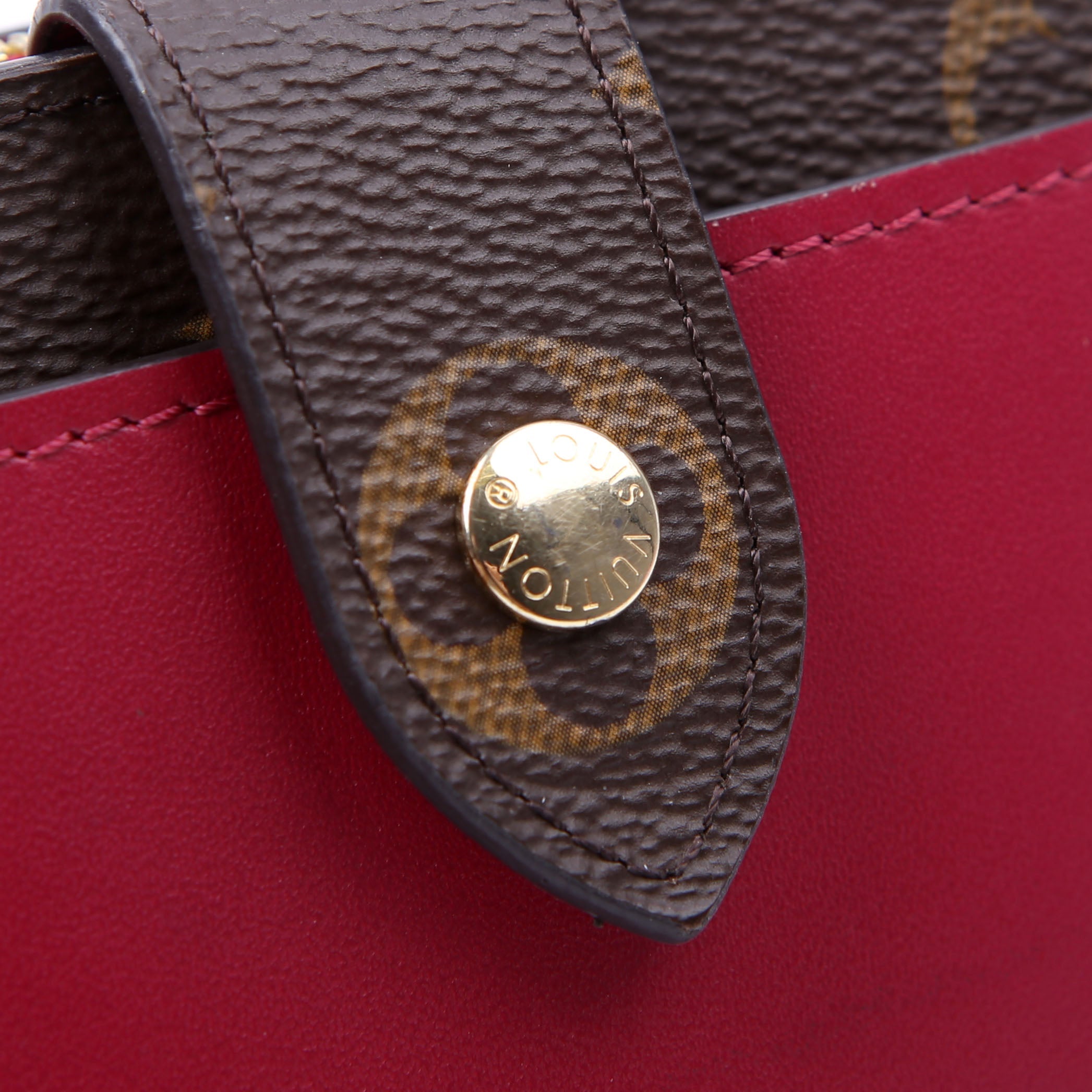 Juliette Wallet Monogram Berry