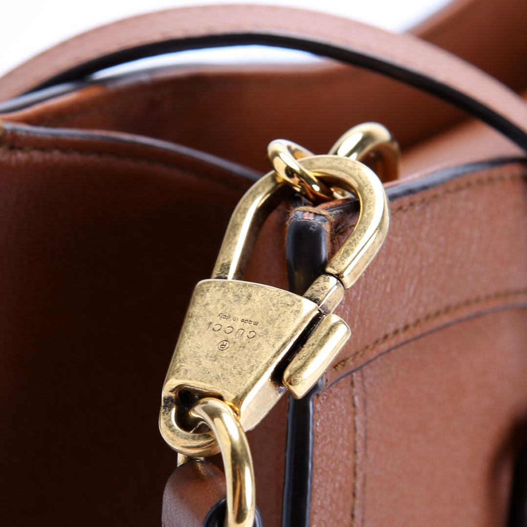 660195 Diana Small Leather Tote