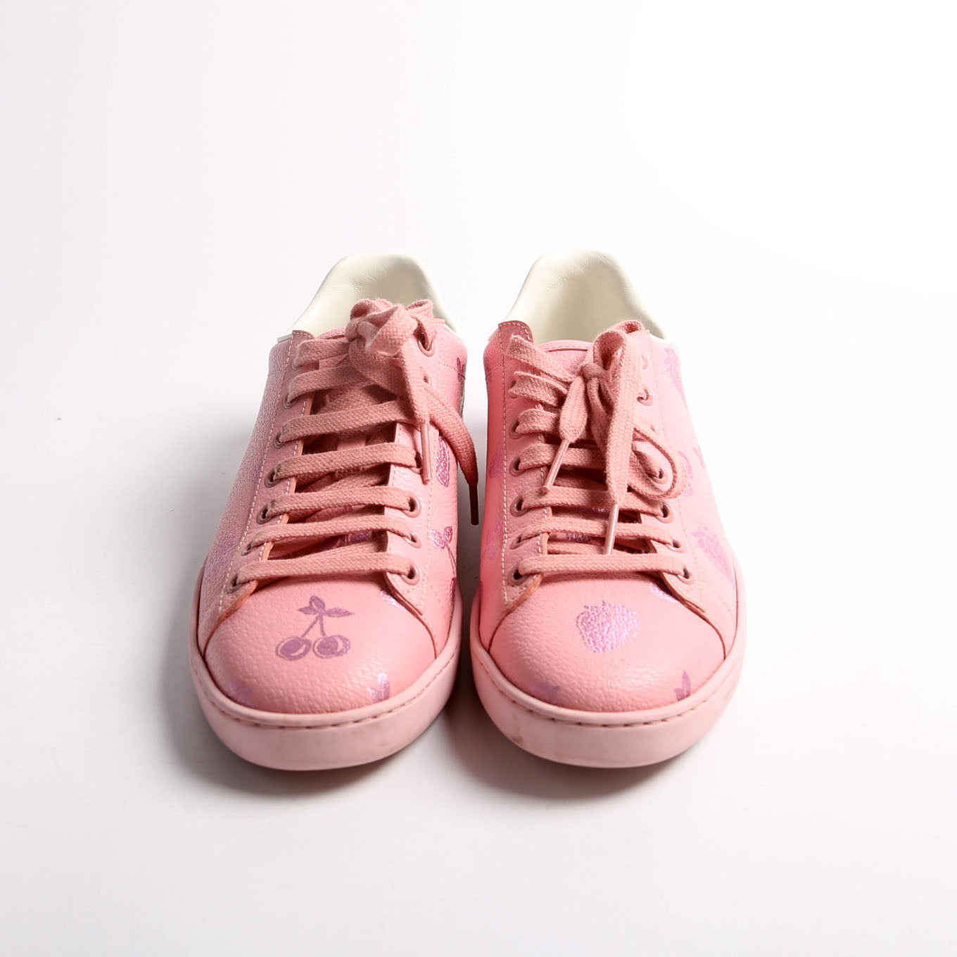 Ace Leather Sneakers Size 38 Pink