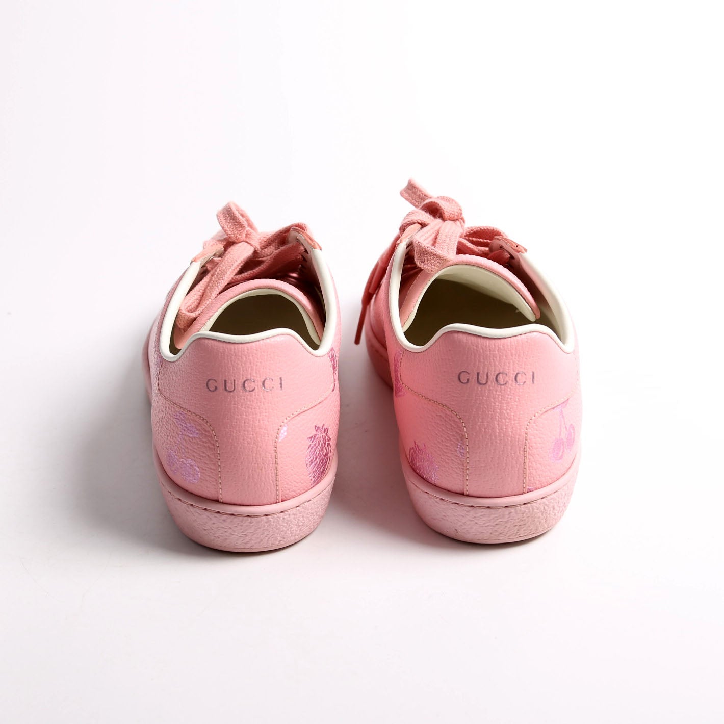 Ace Leather Sneakers Size 38 Pink