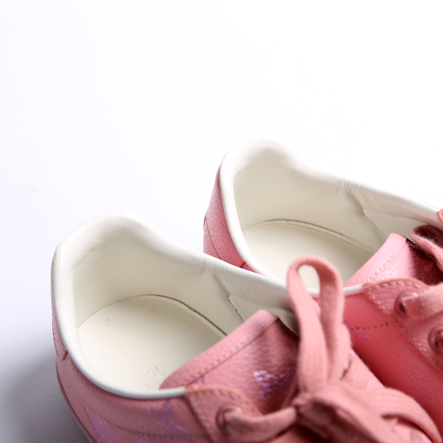 Ace Leather Sneakers Size 38 Pink