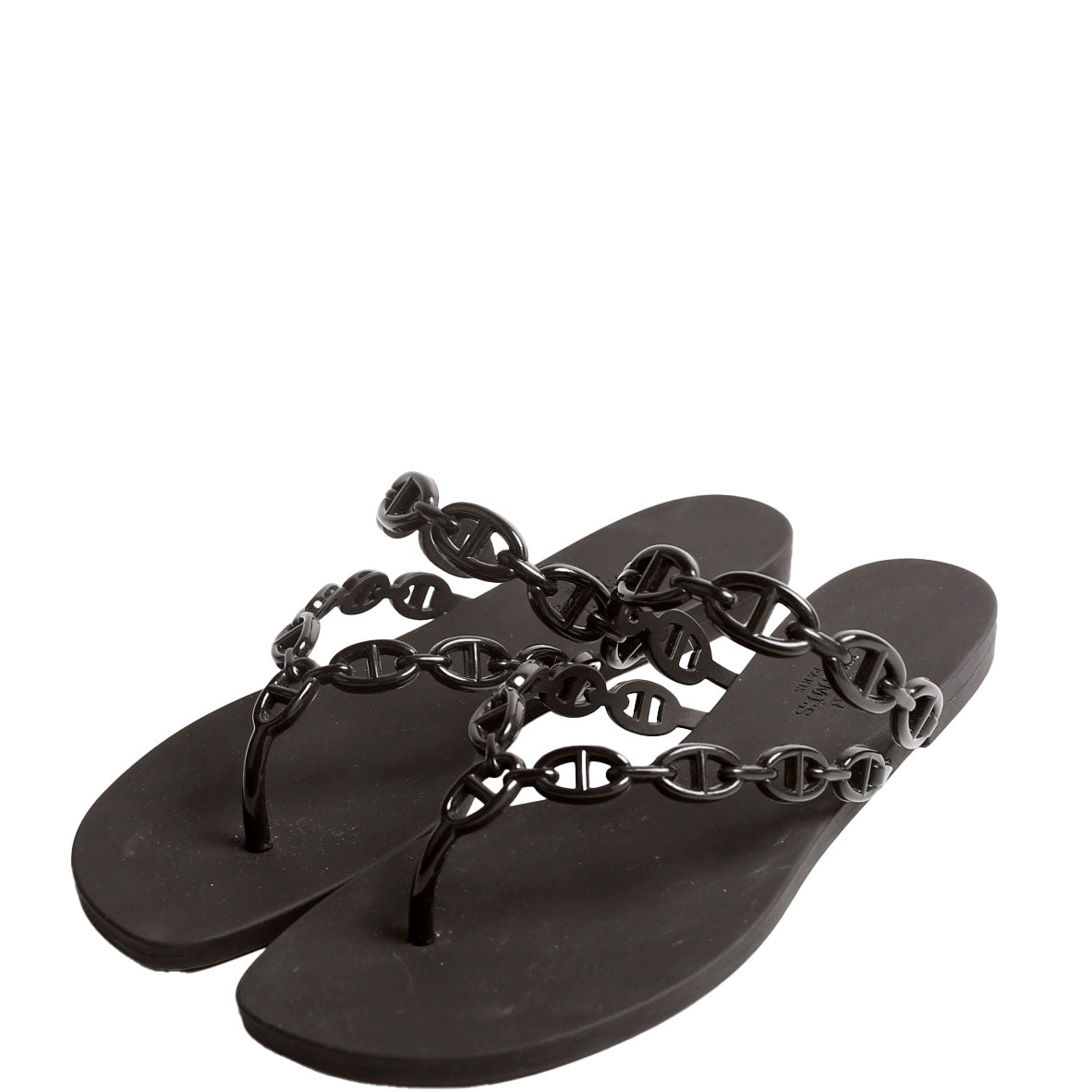 Island Sandal Size 38 Black