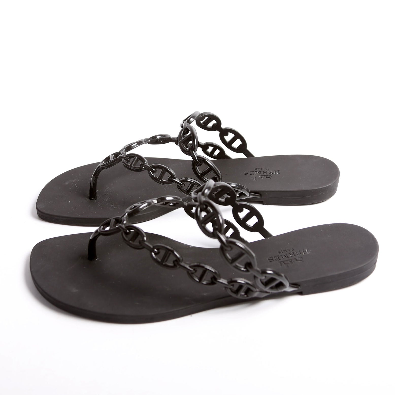 Island Sandal Size 38 Black