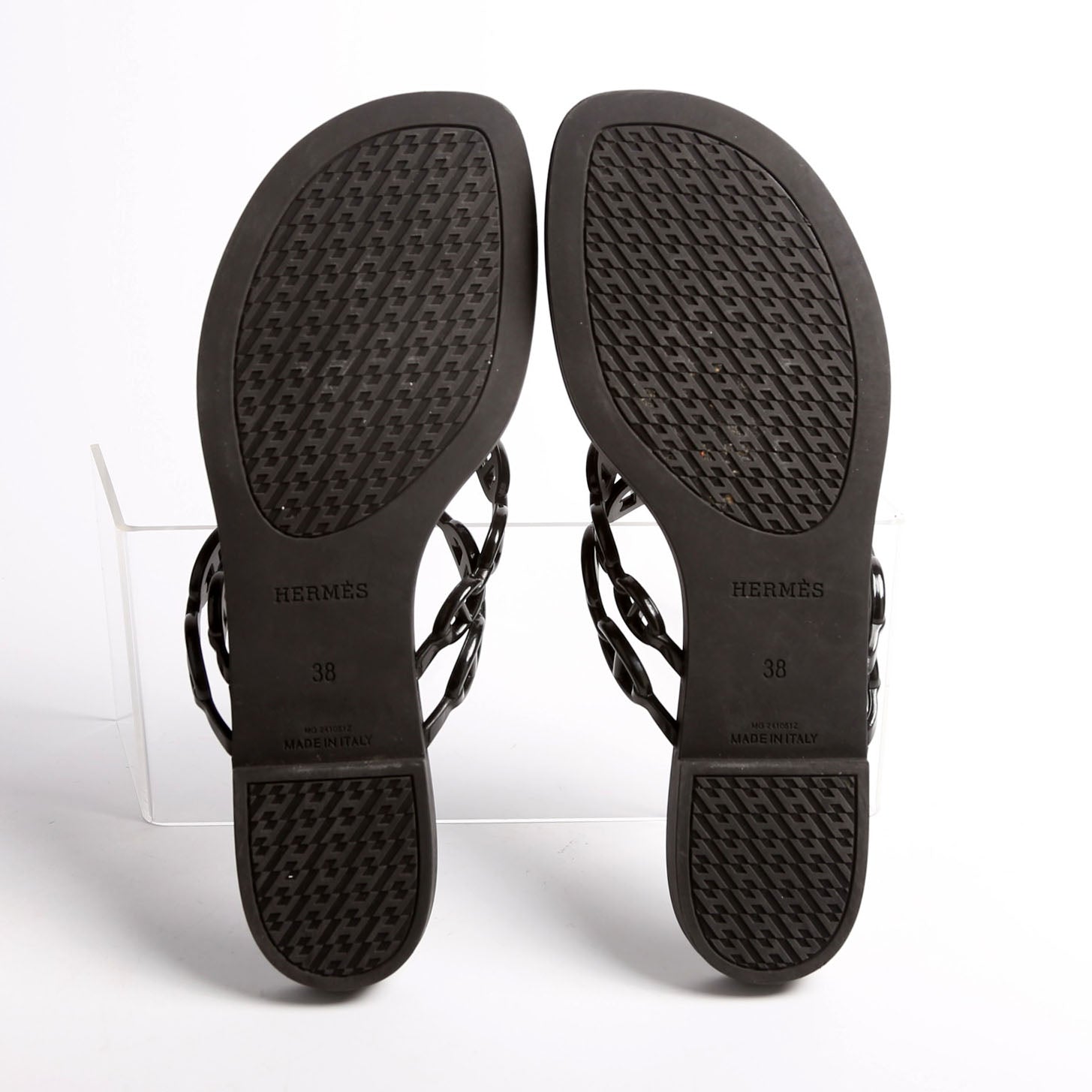 Island Sandal Size 38 Black