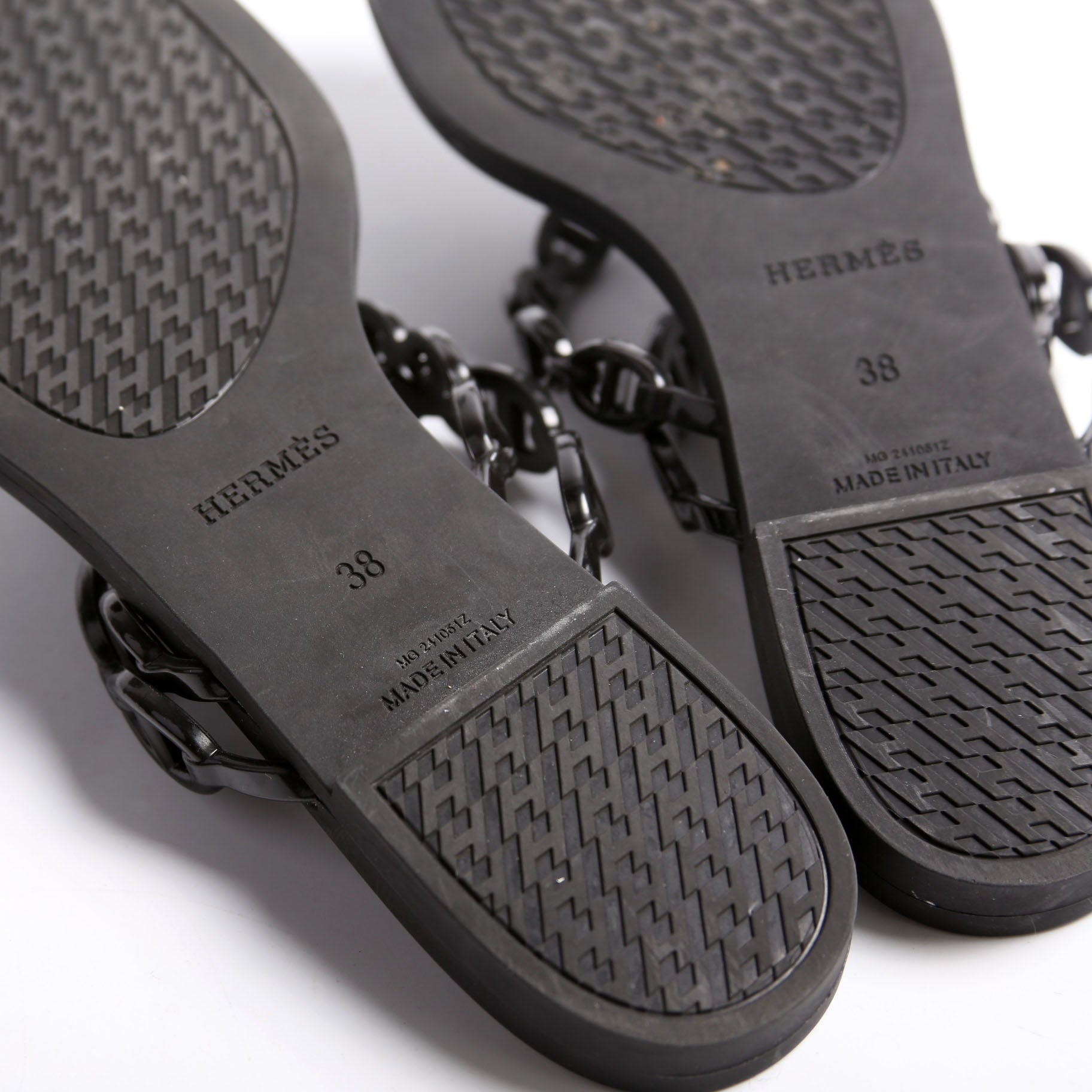 Island Sandal Size 38 Black