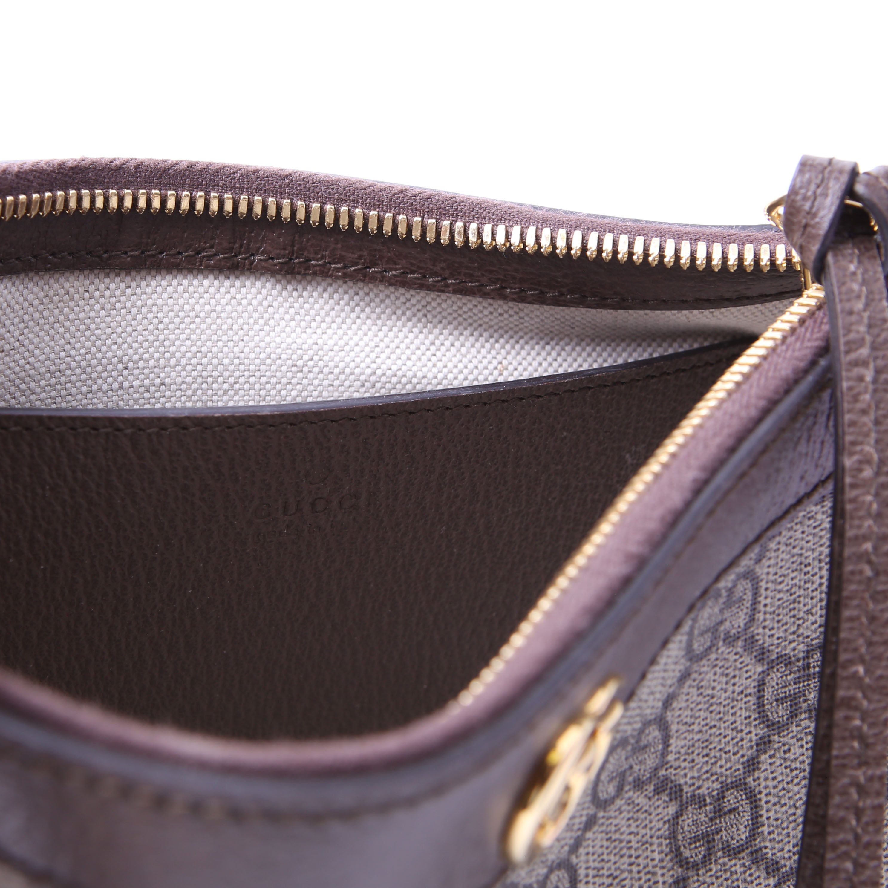735145 Ophidia GG Small Bag White