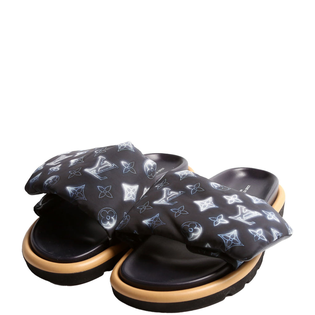 Pool Pillow Comfort Mules Size 41 Navy