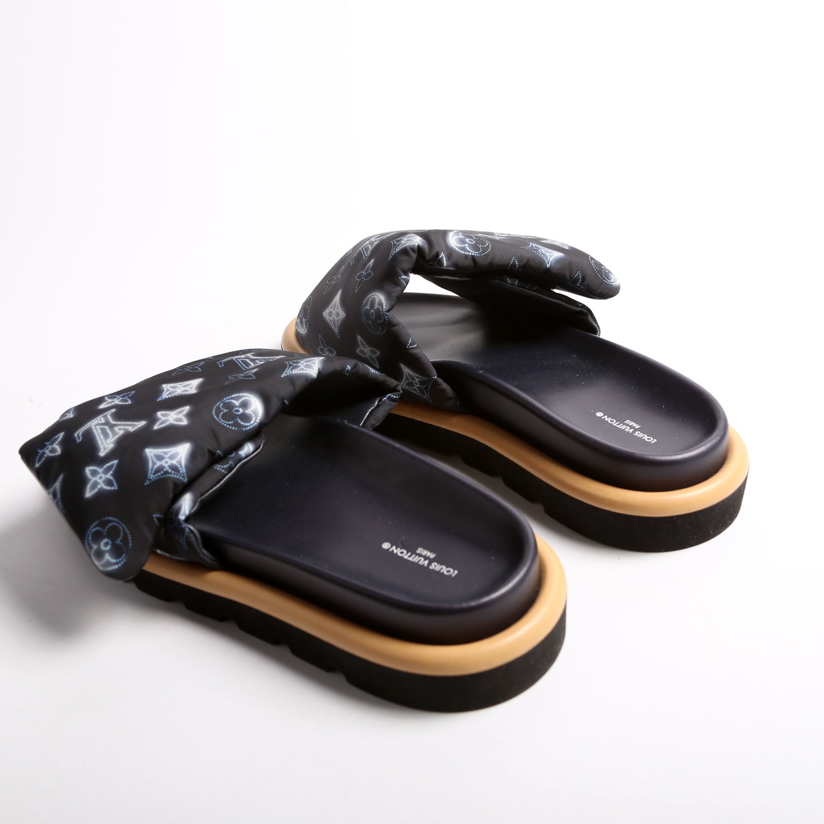 Pool Pillow Comfort Mules Size 41 Navy